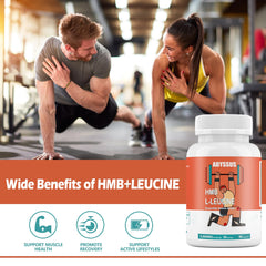 Capsules of ABYSSUS HMB L-Leucine 3000mg