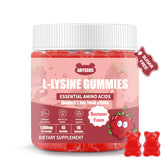 ABYSSUS L-Lysine 1000mg Gummies for Women Raspberry flavor bottle