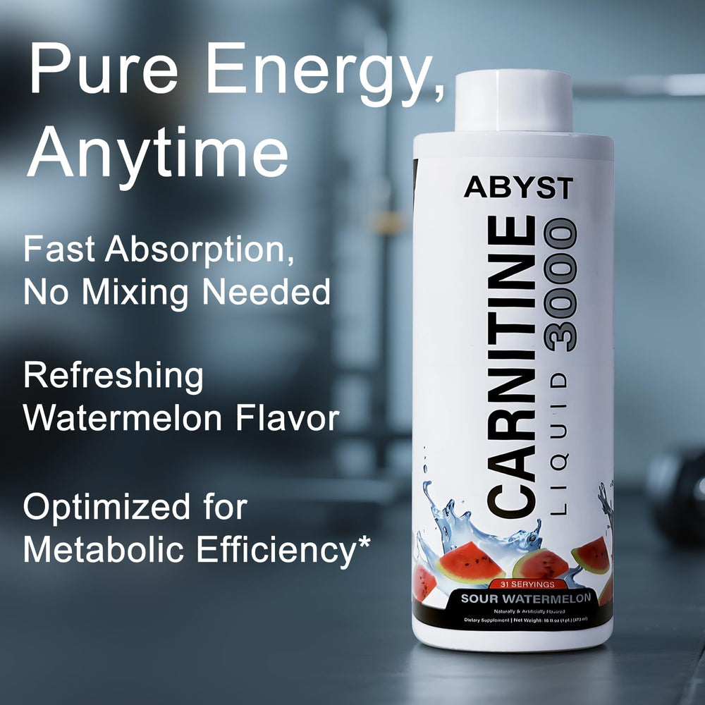ABYST packaging shows consistent daily nutrition with measured serving size.