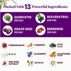 Acai extract and polyphenols illustration