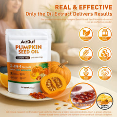 ACBUF pumpkin seed oil softgels