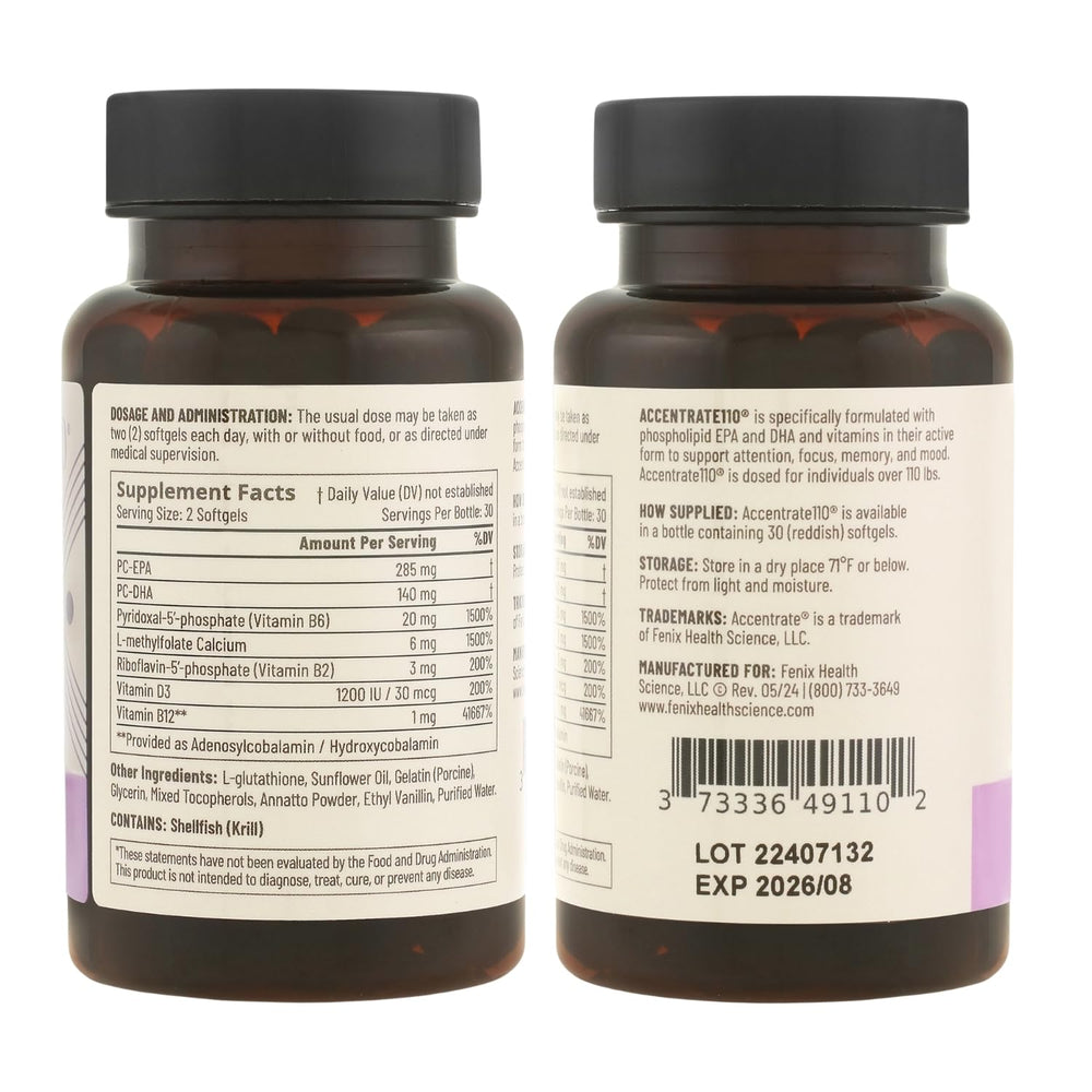 Accentrate110 packaging and box