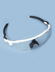 Lifestyle shot of Oakley sunglasses secured with Acefrog earsocks