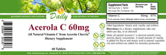Acerola cherry concentrate used in Daily Acerola C