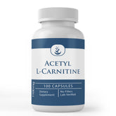 Pure Original Acetyl L-Carnitine 100 capsules bottle – front view