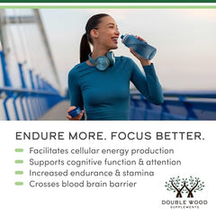 Nutrition facts label for Acetyl L-Carnitine 1,000mg