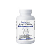 Bottle of Superior Labs Acetyl L-Carnitine 500 mg vegan capsules