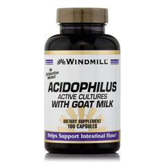 Acidophilus with Goat Milk 100 Capsules by Windmill