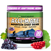 Acli-Mate Mountain Sport Drink Mix grape flavor canister