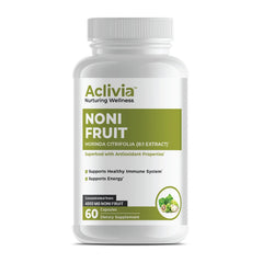 Aclivia Organic Hawaiian Noni Capsules bottle with 60 count