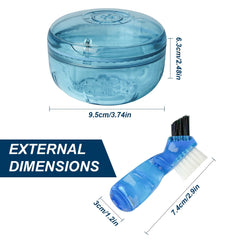 Interior dual-layer design for soaking and storage