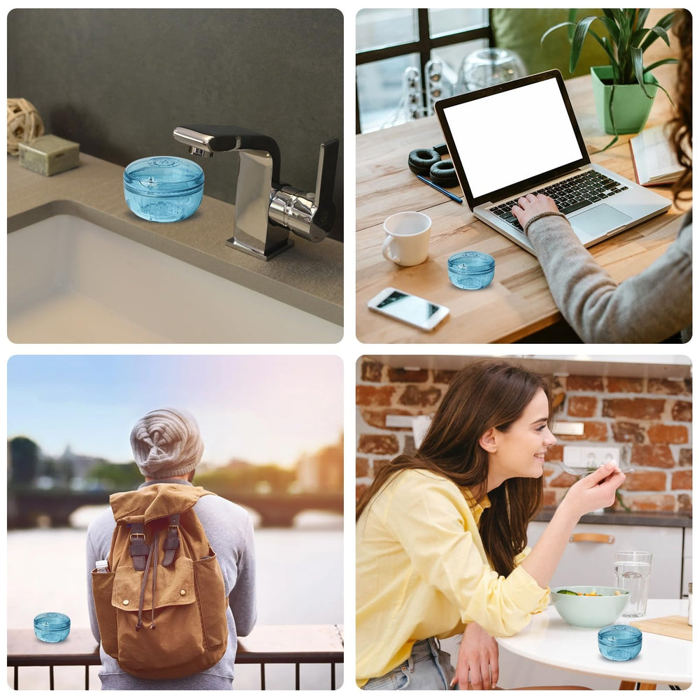 Sturdy PC material compatible with dentures and aligners