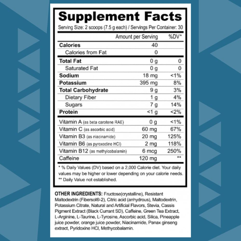 ACT Energy 450g canister – back view