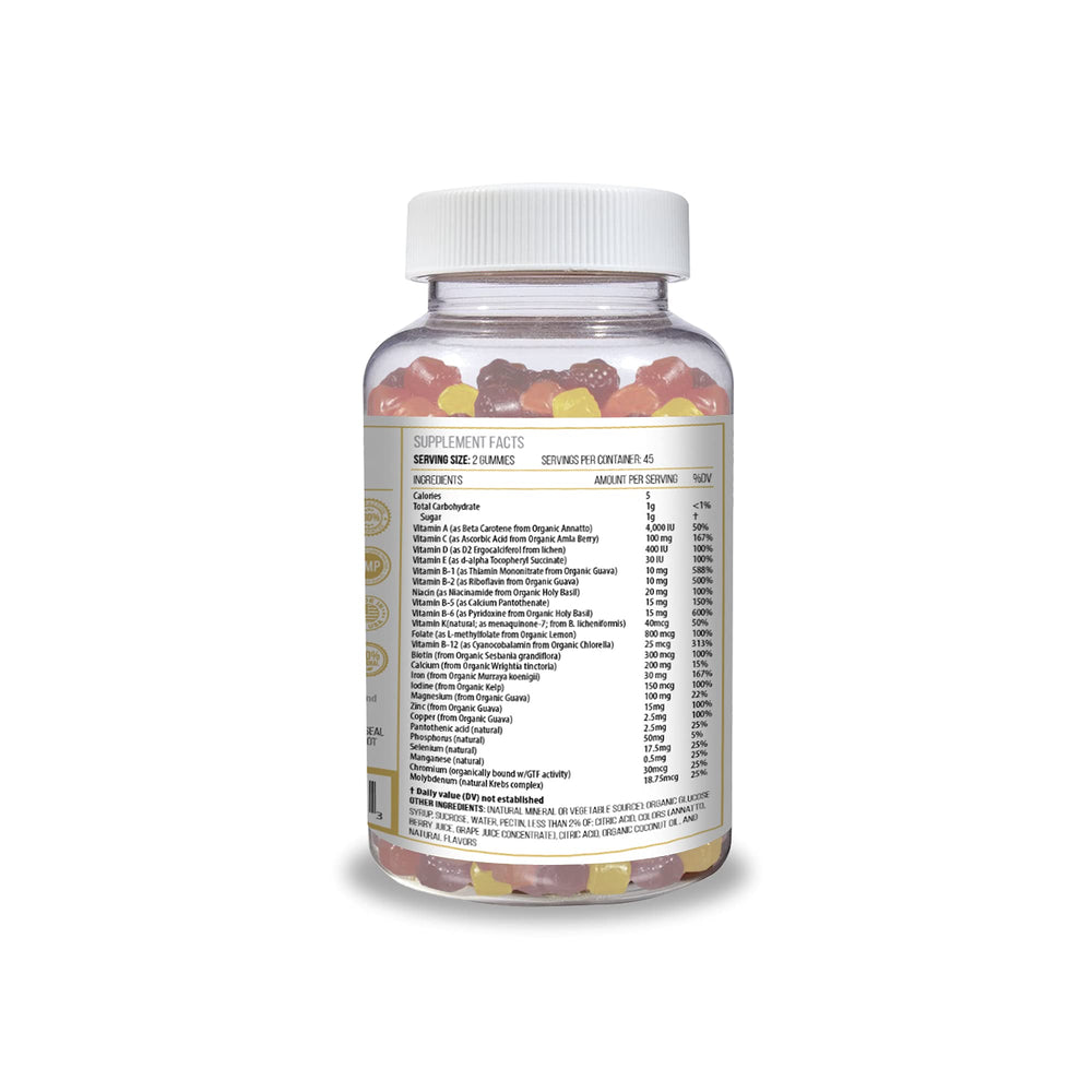 Packaging of ACTIF Organic Bariatric Gummies 90 count