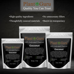 Packaging of Activated Charcoal Powder Coconut 4 oz