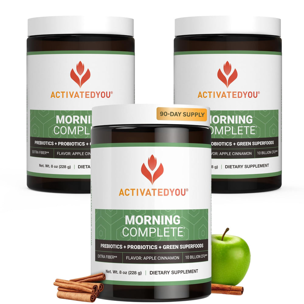 ActivatedYou Morning Complete 3-pack Apple Cinnamon hero image