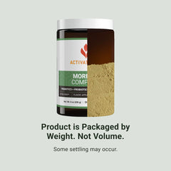 ACTIVATEDYOU Morning Complete mix in glass over ice for refreshing morning energy.