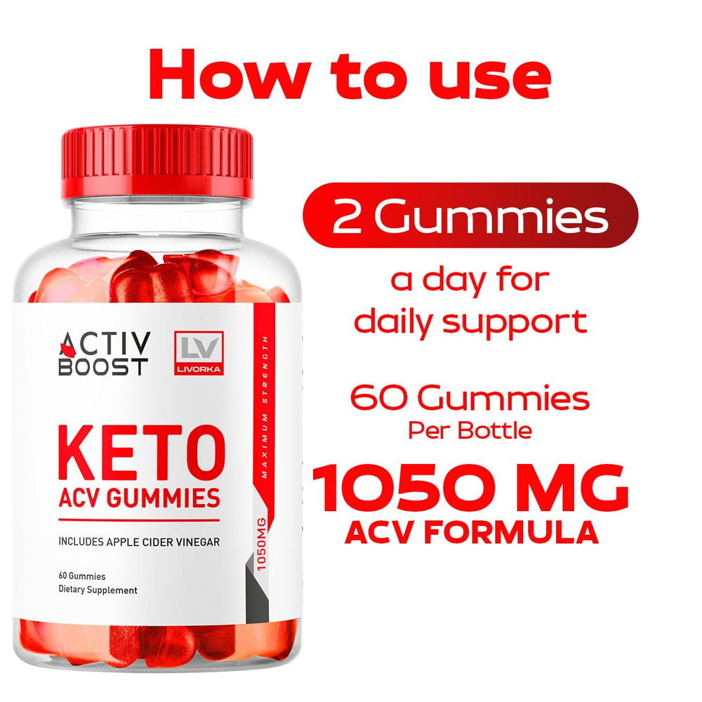 ActivBoost Keto ACV Gummies packaging