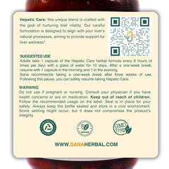 Liver health and fatty liver repair support with Sana Herbal