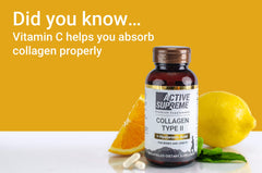 Bottle with open lid and capsules spilled