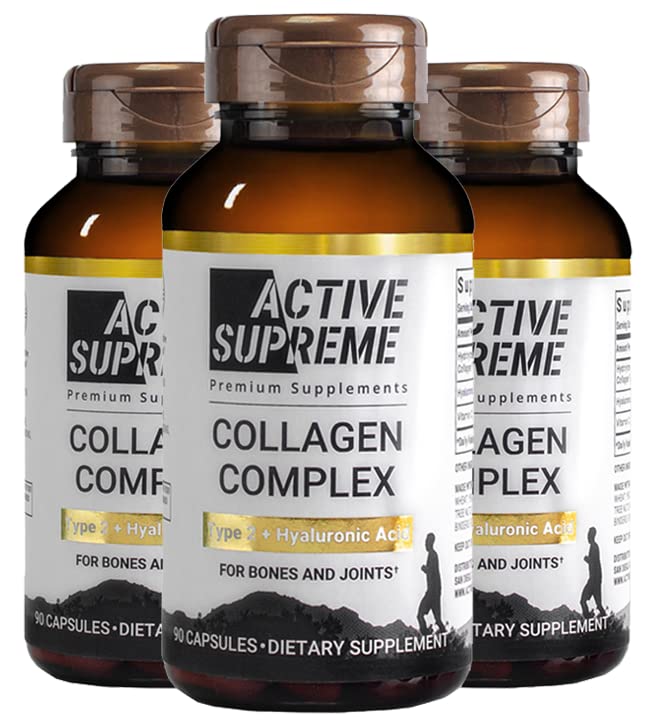 Active Supreme Collagen Type 2 three-pack product packshot