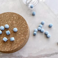Mint flavor Active Wow chewable tablets ready to chew and swish