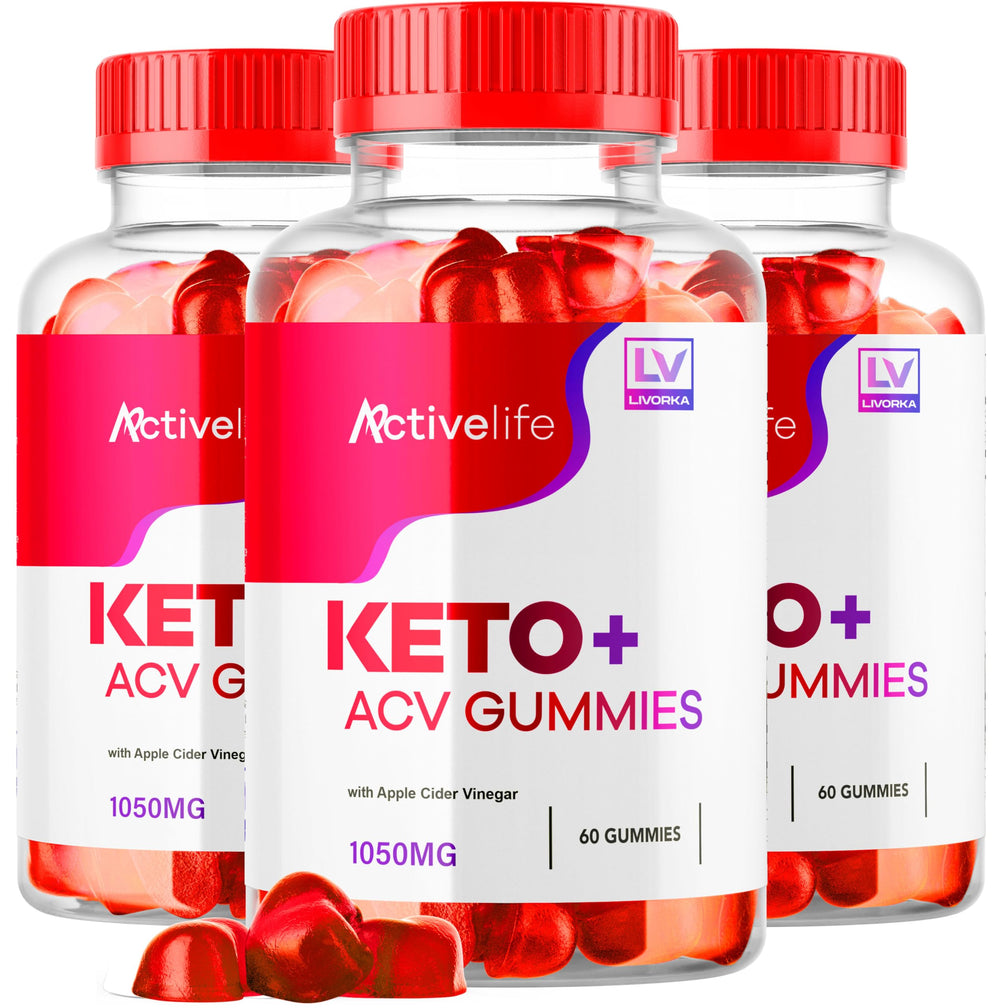 ActivLife Keto ACV Gummies 3-pack hero image