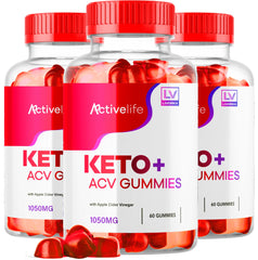 ActivLife Keto ACV Gummies 3-pack hero image
