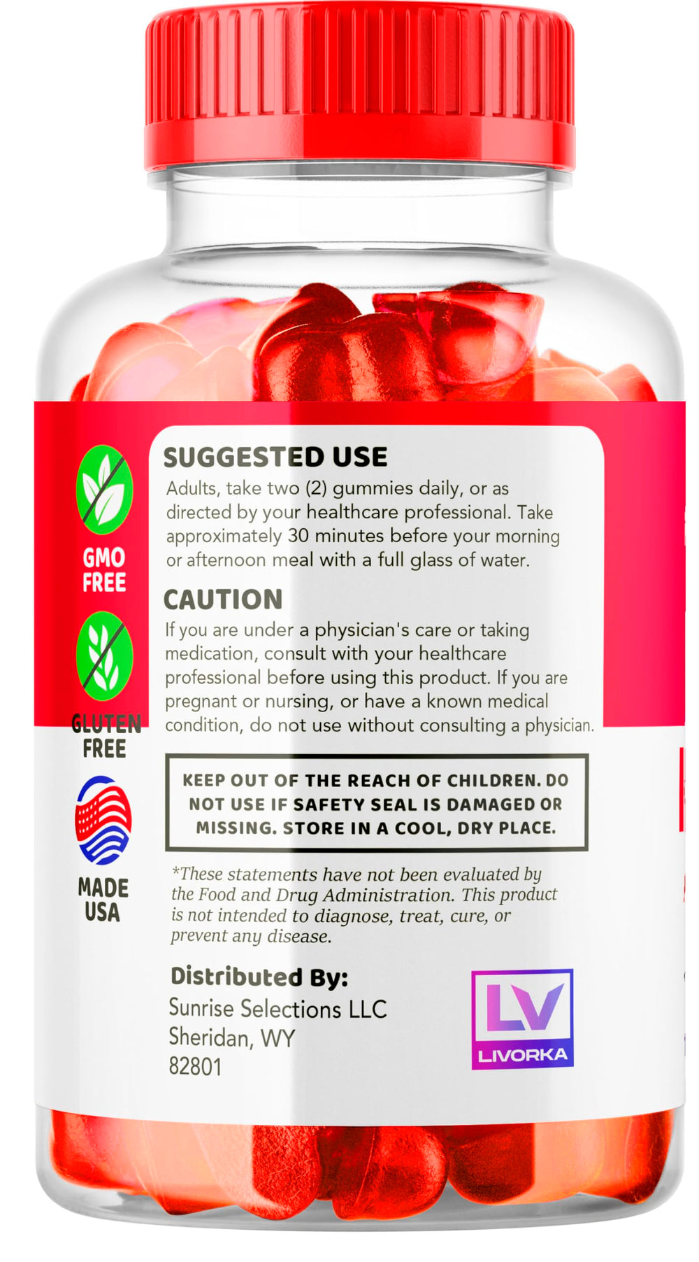 Nutrition focus on Keto + ACV Gummies