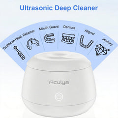 4 UV lights visible inside the cleaner