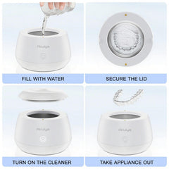 Single-button operation with two cleaning modes
