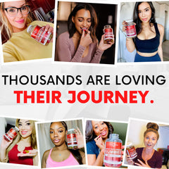 Close-up of ACV gummies color and texture