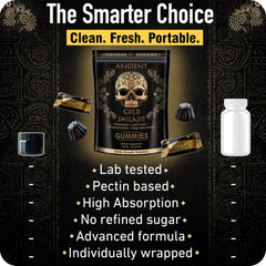 Lifestyle image emphasizing energy and focus from Shilajit Gummies