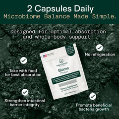 Postbiotics concept visualization for gut health
