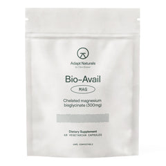 Adapt Naturals Magnesium Glycinate supplement bottle (hero image)