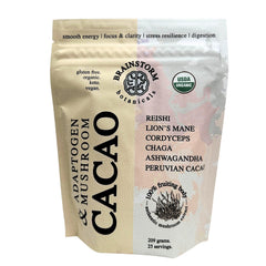 Adaptogen & Mushroom Cacao front packaging
