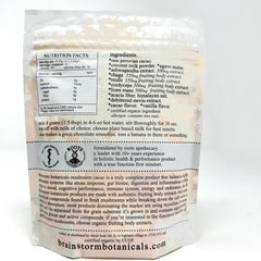Ashwagandha powder and serving