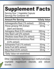 Lifestyle shot showing energy and wellness associated with adaptogenic support