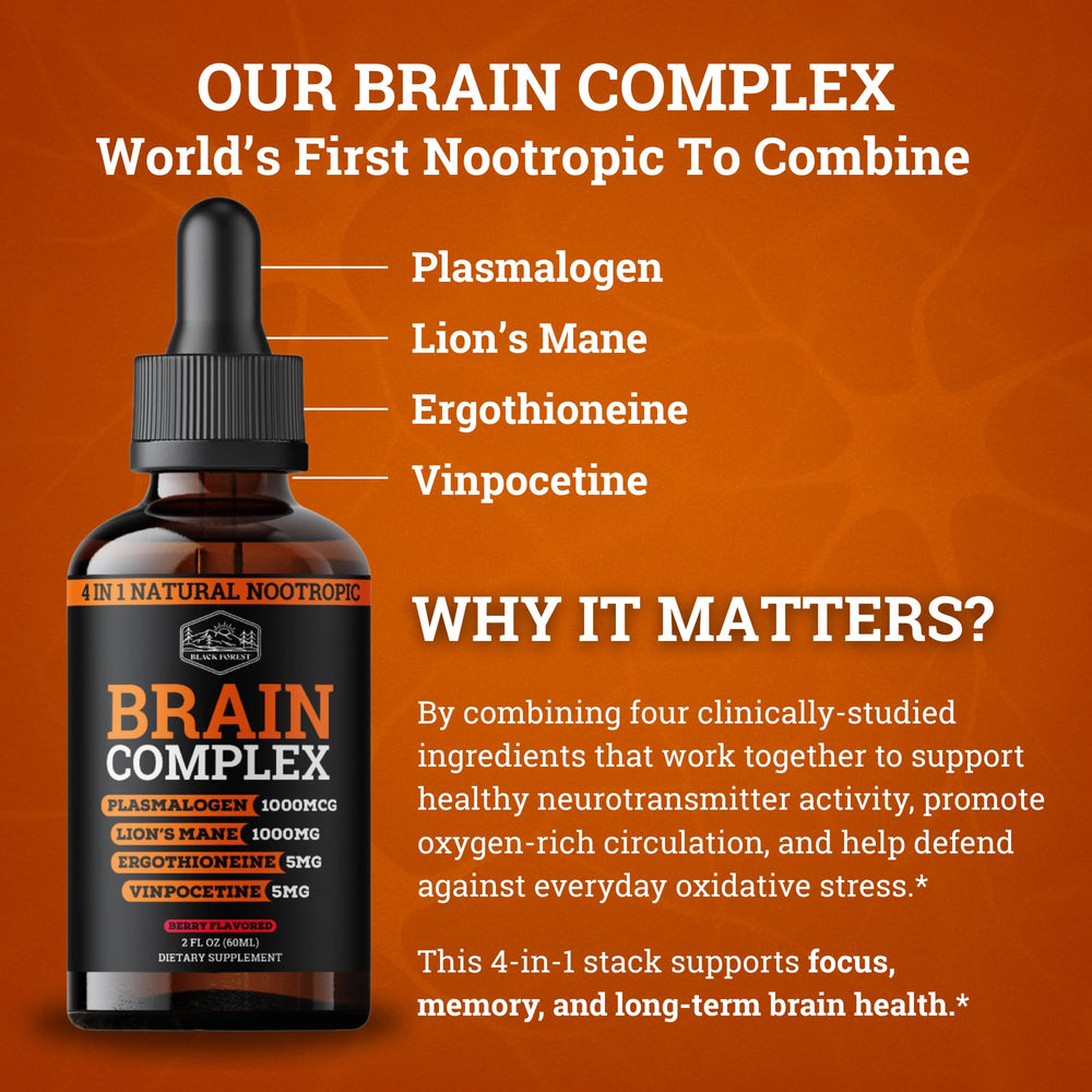 Vinpocetine 10 mg supplement bottle label