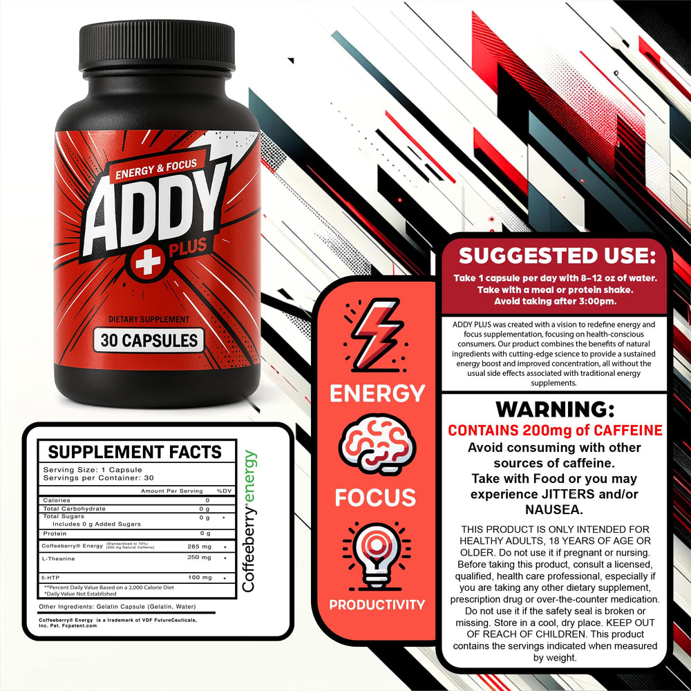 ADDY Plus in an outdoor scene for active, long-lasting energy during activities