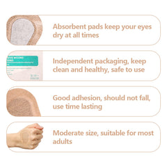 Hypoallergenic latex-free adhesive close-up
