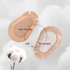 Breathable non-woven fabric texture for comfort