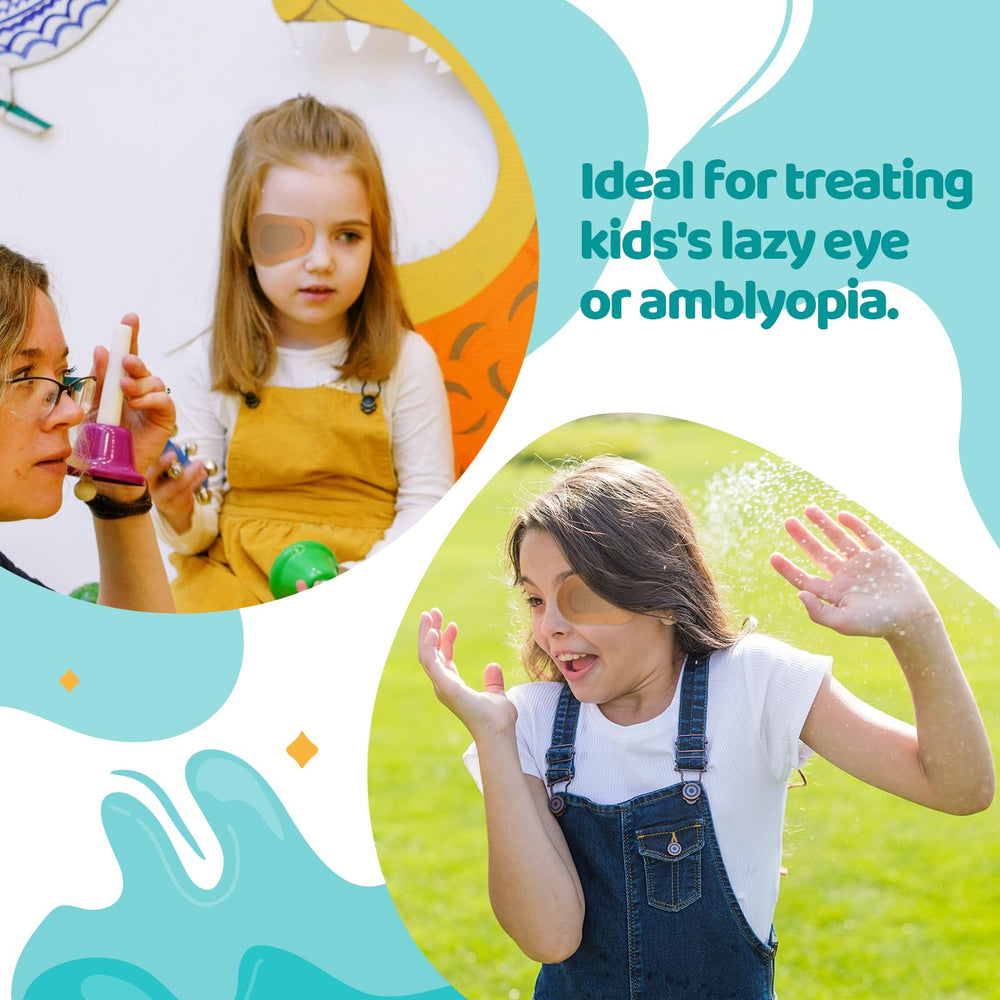 Eye patch size specification 2.28in x 3.22in