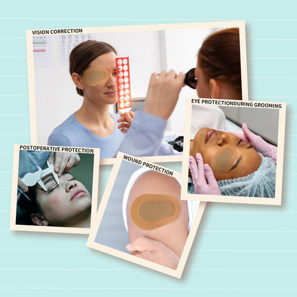 Long-wear adhesive patch on skin