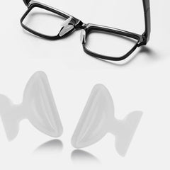 Nose pads compatible with sunglasses and plastic frames