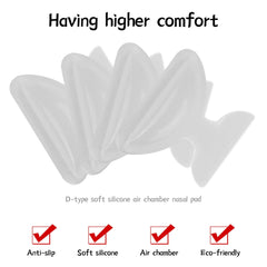 Packaging showing 20 pairs of nose pads