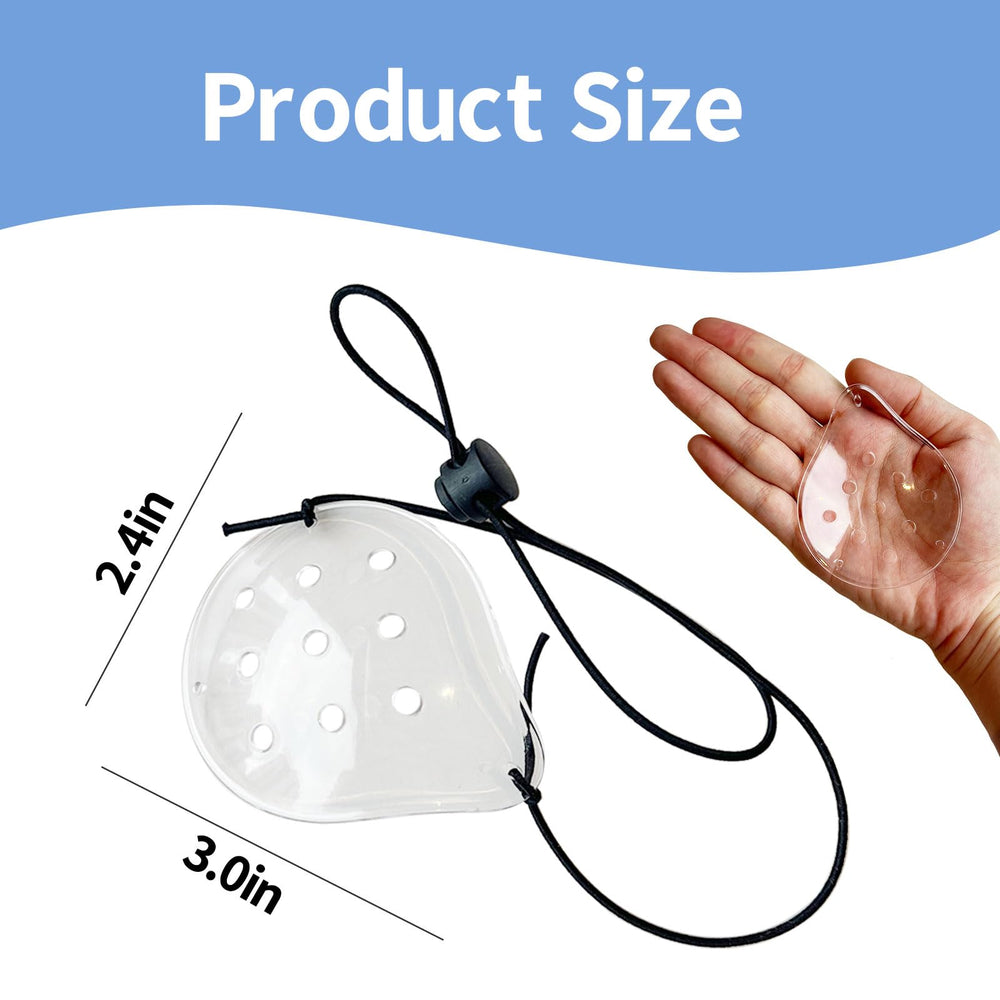 Adjustable-fit eye shields for comfortable protection