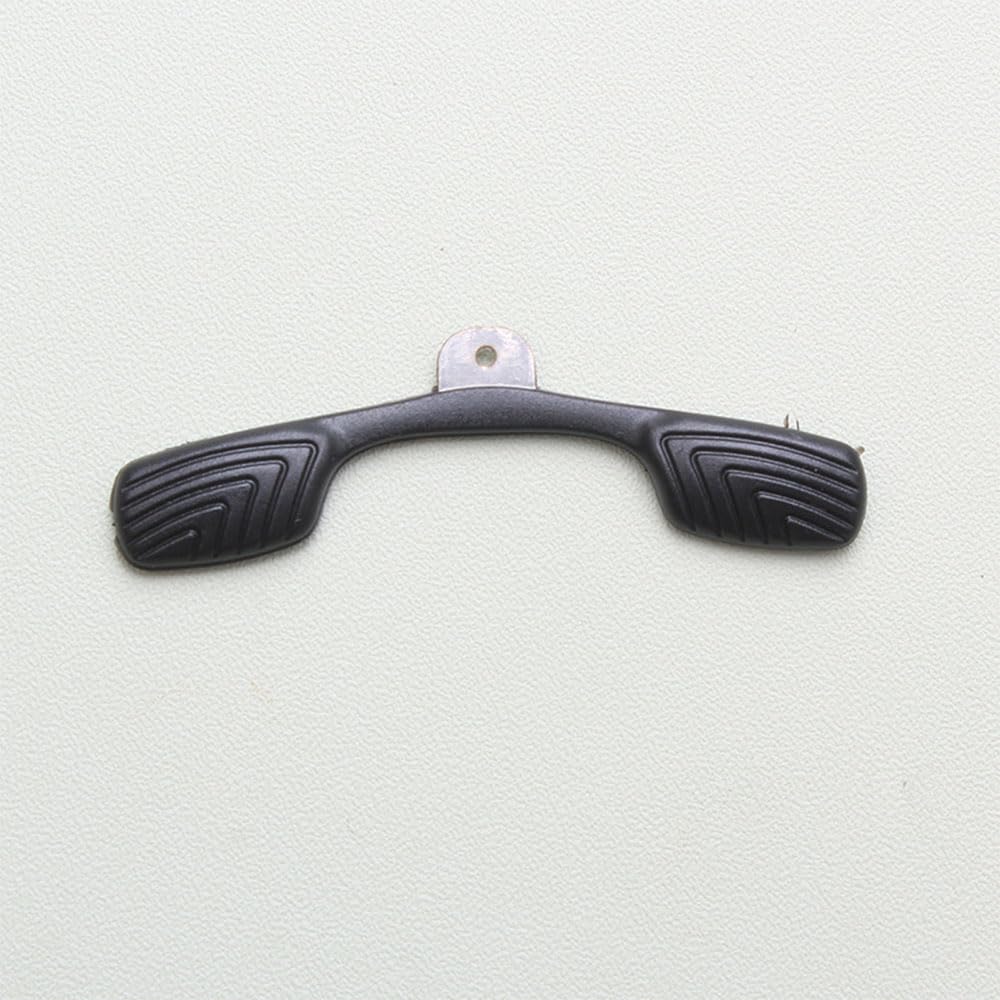 Nose pad attached to glasses showing saddle bridge