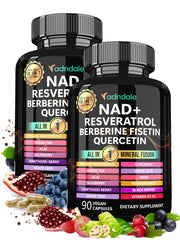 Adndale NAD Supplement bottle and packaging