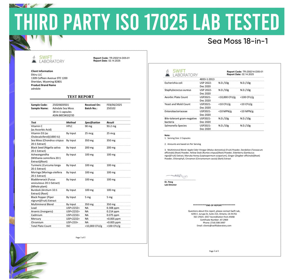 Capsules highlighting manuka honey and chlorophyll ingredients